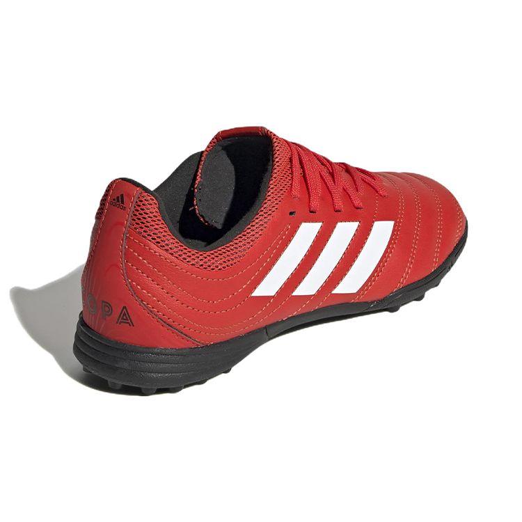 Adidas Бутсы Copa 20.3 для искусственного газона Удобные Универсальные Нескользящие Прочные Дышащие Низкие Детские Футбольные Бутсы Детские Футбольные Бутсы Красные EF1922