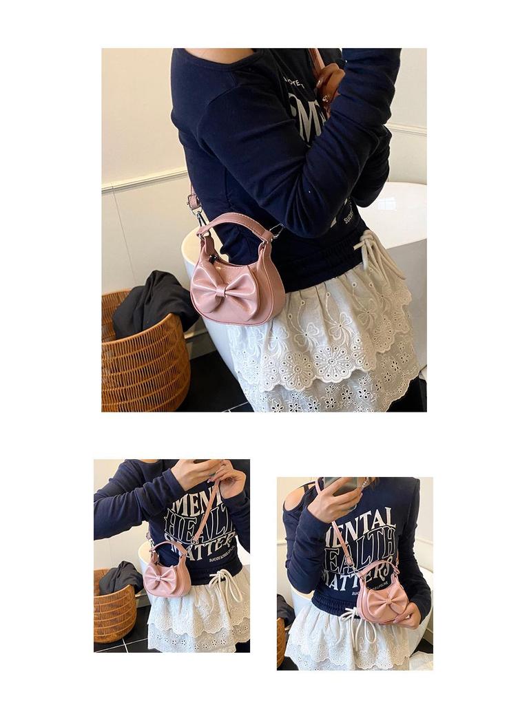 Trendy Bow Crossbody Children's Coin Purse