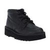 Kickers Womens/Ladies Kick Hi Glitter Leather Stack Heel Boots