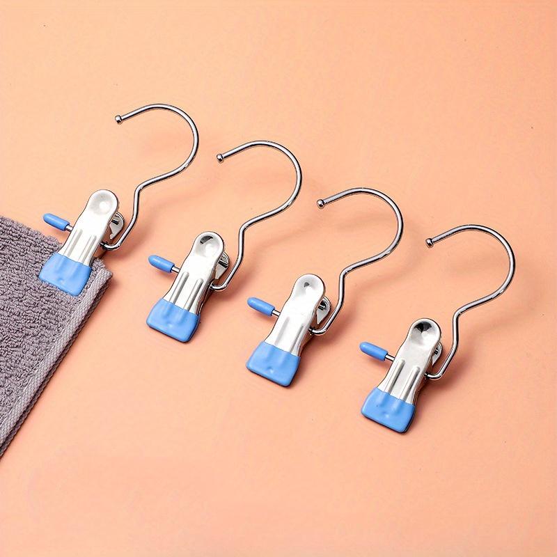 Многофункциональный зажим, Бесследный зажим для шляпы, Крючок для сушки одежды, Ветрозащитный зажим для шляпы с крючком, Прищепка, Универсальный зажим