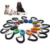 Classic Dog Training Clicker Pet Cat Plastic New Dogs Click Trainer Aid Tools Adjustable Wrist Strap Sound Key Chain Dog Supplies