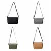 Rectangular Men Crossbody Bag PU Leather Shoulder Bag Fashion Women Messenger Bag  Camping