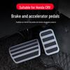 Декоративные накладки на педали для Honda CRV (акселератор и тормоз)