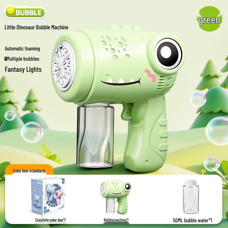 Unicorn Electric Bubble Maker: Kids' Automatic Light-Up Bubble Gun Gift