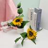 Simulated Sunflower Green Plant Bonsai For Indoor And Decoration Outdoor