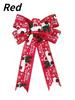 Christmas Hanging Decoration Bow Christmas Tree DIY Ornaments Home Garden Bows Gift Christmas Wedding Party Decoration Supplies