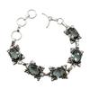 Alexandrite Gemstone Silver Plated Handmade Bracelet Jewelry BR 22