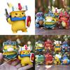 ПВХ Пикачу Аниме Фигурка Модель Игрушка Для Дома Офиса Подарок Дисплеи