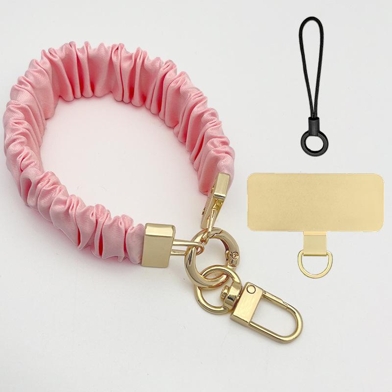 Mobile Phone Lanyard Cloth Anti-lost Mobile Phone Chain Women's Phone Lanyard High-grade Wrist Bracelet for Women Decoration