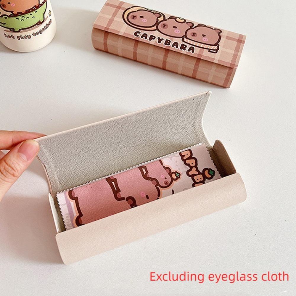 Милый узор Стеклянный чехол PU кожа Чехол для очков Новый стеклянный футляр Мужчины