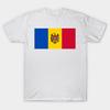 T Shirt Women Moldova Flag Harajuku Print Kawaii Tshirt Summer Short Sleeve Female T-Shirt Top Tee