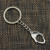 Fashion Opens Closes  Teeth Mouth 30x28mm Pendant 30mm Key Chain Bronze   Men Car Gift Keychain