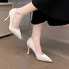 Модные женские туфли-лодочки, сексуальная обувь для женщин, формальные туфли с острым носком, элегантное платье Stilito, высокое качество, тренд 2024 года со скидкой