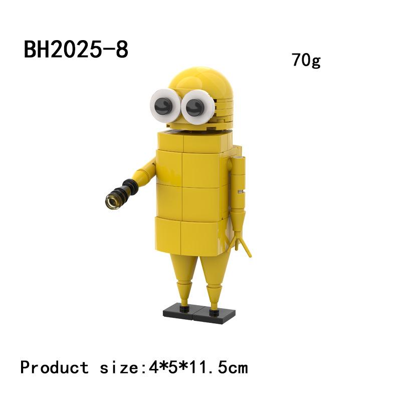 Repo Строительные Блоки Игрушки REPO Blocks Набор Хоррор Голова Человек Утка Неизвестный Худой Человек Галстук-Бабочка Строительные Фигурки Блоки для Мальчиков Подарки