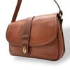 UsedShoulder Bag Brown Leather Unisex