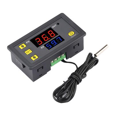 W3230 DC 12V 20A Высокоточный цифровой регулятор температуры Термостат Красный Синий светодиодный дисплей Релейный выход для контроля температуры