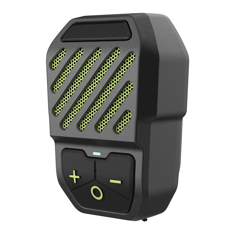 XJYG-6 Носимая BT-колонка USB-C Зарядка Беспроводной микрофон Динамик Крепление на одежду IPX5 Водонепроницаемая колонка для звонков и музыки без рук