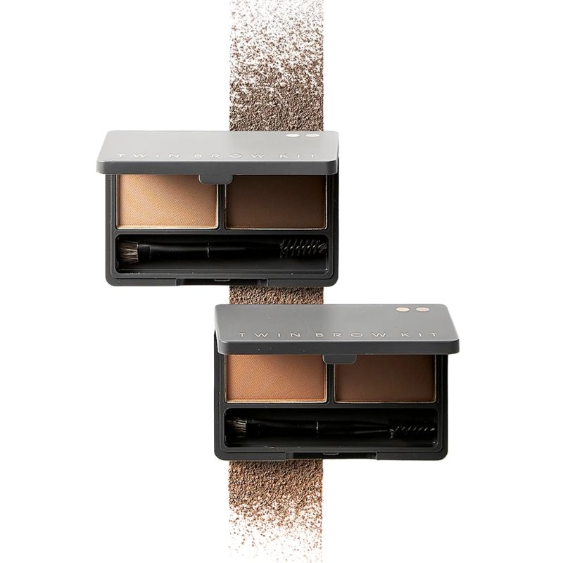 MISSHA Набор для бровей Twin 02 Серо-коричневый