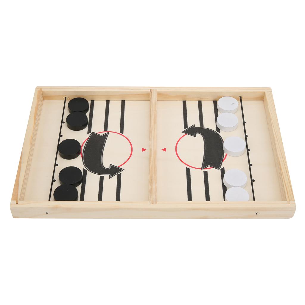 Medium Size Wooden Table Hockey Board Game ParentChild Interactive Desktop Battle Chess Toy