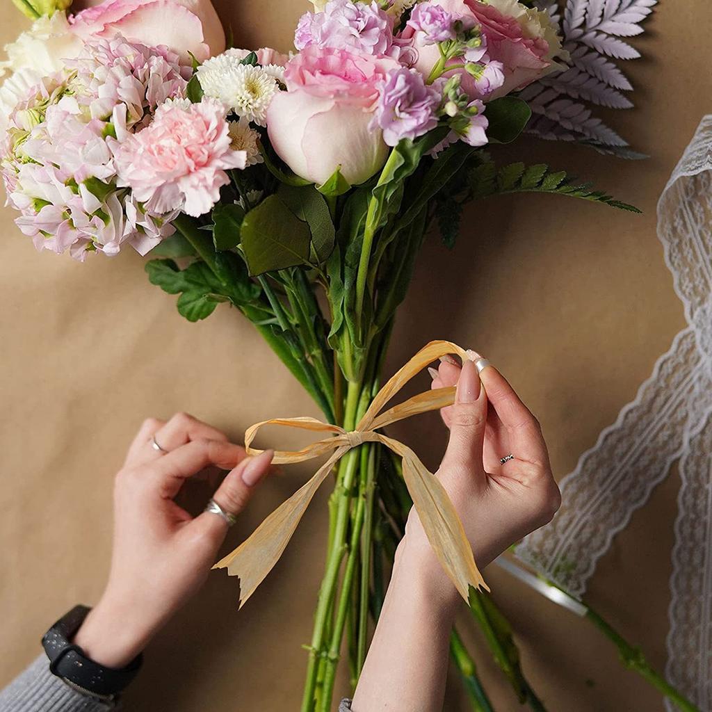 200 м Натуральная рафия Соломенная пряжа для вязания крючком Бумажные нити Экологичная бумажная пряжа DIY Ручная работа Летняя шляпа от солнца Пляжная сумка