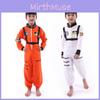 Astronaut Cosplay Costume For Kids Polyester Suit With Space Suit Design For Halloween Parties