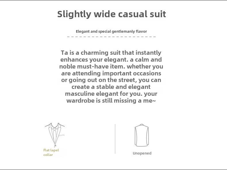 Мужской высококачественный свободный пиджак в корейском стиле — красивый, стильный, зрелый дизайн для весны и лета