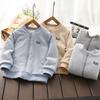 Boys' Winter Warm Cotton Inner Layer Jacket & School Uniform