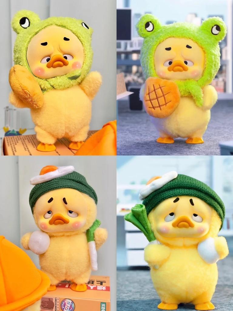 2024 Upsetduck Милая серия уток Плюшевая кукла Игрушки Кавайная фигурка-модель Куклы Игрушки Сюрприз Подарки Девочка