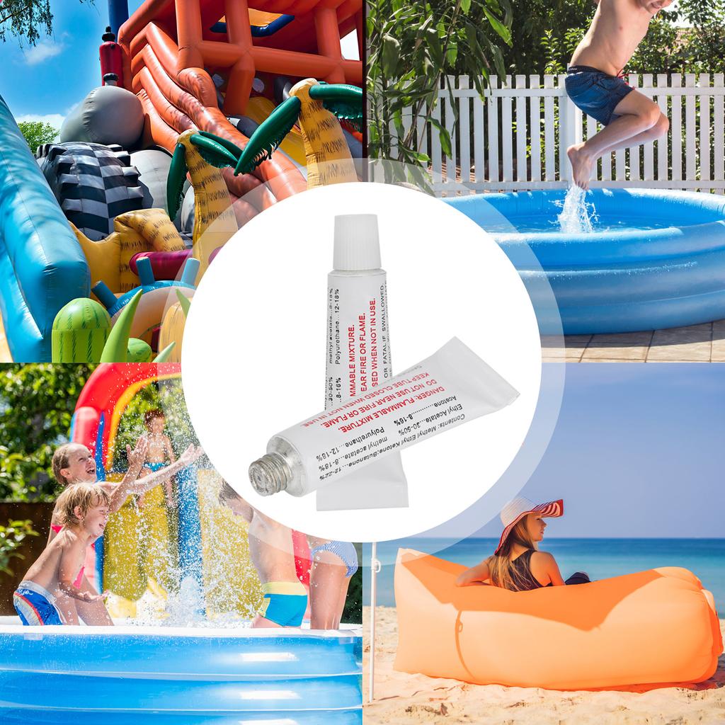 10-20 шт. ПВХ клей для ремонта надувного бассейна, заплатка, клей, водонепроницаемый набор для заплаток для бассейна, случайный цвет