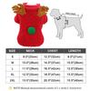 Christmas Dog Clothes Costume Winter Chihuahua Pug Pet Dog Clothing Hoodies New Year Cat Puppy Clothes Vest Shirt For Small Dogs