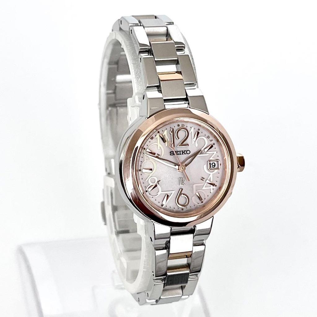 [USED] Seiko Rukia Women's Watch, Working, Radio-Controlled Solar, S2162