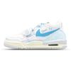 Jordan Legacy 312 Амортизация, Износостойкие Низкие Винтажные Баскетбольные Кроссовки Мужские Бело-Синие HJ9199-111(Team47-312)