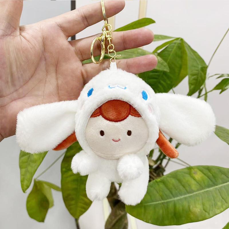 Очаровательная плюшевая кукла Куруми, милый брелок в виде животного и подвеска для сумки для коллекционеров