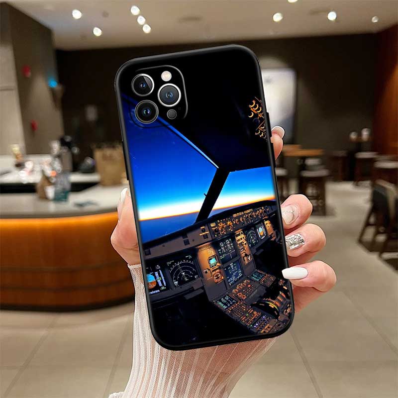 NH3 Aircraft travel cloud Sky Phone Case for OPPO A40 A60 A80 A15 A16 A16K A12 A17 A17K A54 A54S A53 A53S A55 A56 A57 A98 F23