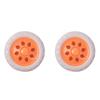 2Pcs Flexible Shopping Cart Wheels 6.3Inch Travelling Trolley Caster Portable Wheelchair Caster