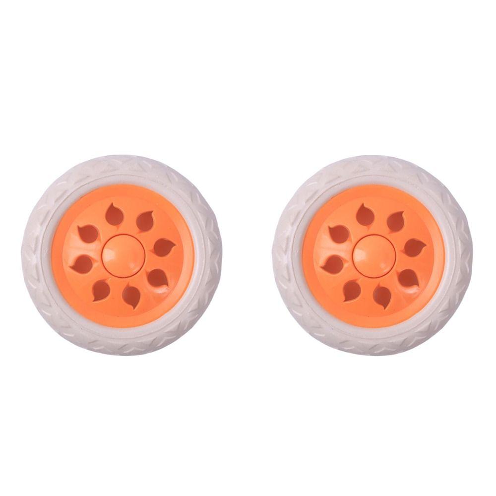 2Pcs Flexible Shopping Cart Wheels 6.3Inch Travelling Trolley Caster Portable Wheelchair Caster