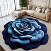 Peony Flower Floor Mat Home Living Room Carpet Stain Resistant Easy Care Bath Mat Absorbent Door Mat For Kitchen Bathroom Entryway