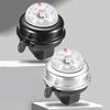 Aluminum Alloy Compass Bike Bell Handlebar Mounted Clear Crisp Loud Sound Universal MTB