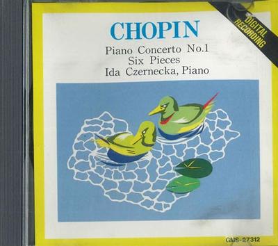 CD ИДА ЧЕРНЕЦКА - Шопен, Концерт для фортепиано №. 1 GMS27312 SEEM Не Япония Классический Б/У