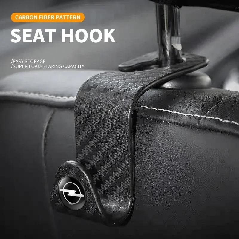 BBHT4 1/2/4pcs Car Seat Headrest Hooks Storage Hanger For Opel Astra H G J Insignia Mokka Zafira Corsa Vectra C D Antara Combo