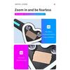Car solar heart-shaped blue LED ambient light USB rear window heart-shaped imitation intelligent driving atmosphere light Neon Lights 4