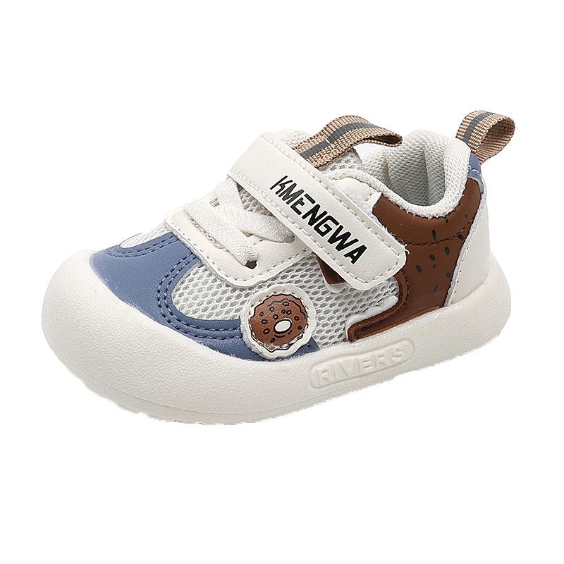 2025 Детская обувь Милая мультяшная обувь для первых шагов с мягкой подошвой Весна Осень Комфортная Дышащая Детские Повседневные Кроссовки Zapatos Bebé