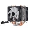 Компьютерные вентиляторы охлаждения ЦП RGB 90 мм 3-контактные 4 тепловые трубки Бесшумная работа Подключи и работай Вентилятор ЦПДвойной вентилятор