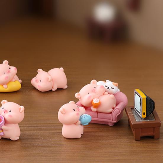 Орнамент Great Pig Компактный Розовый Орнамент