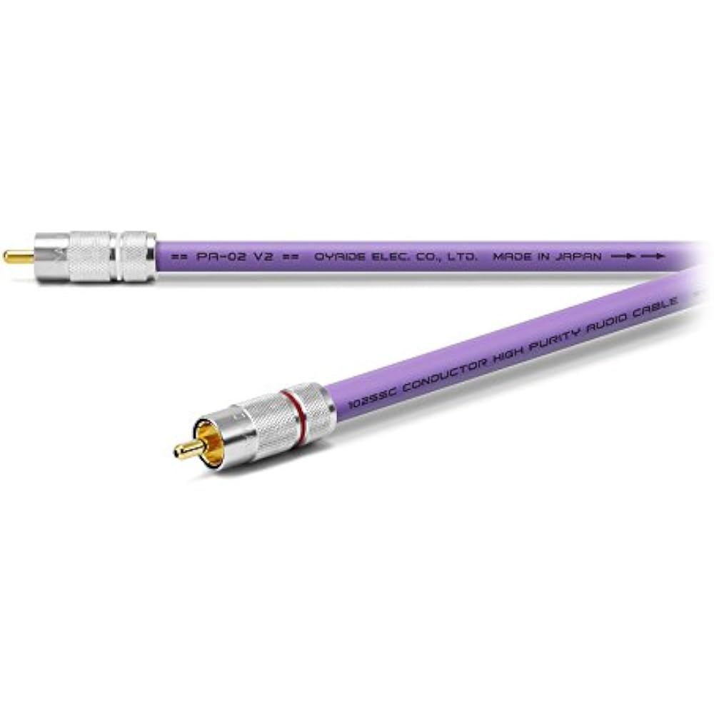 RCA-кабель Oyaide (0,7 м, пара) OYAIDE PA-02TR V2/0.7