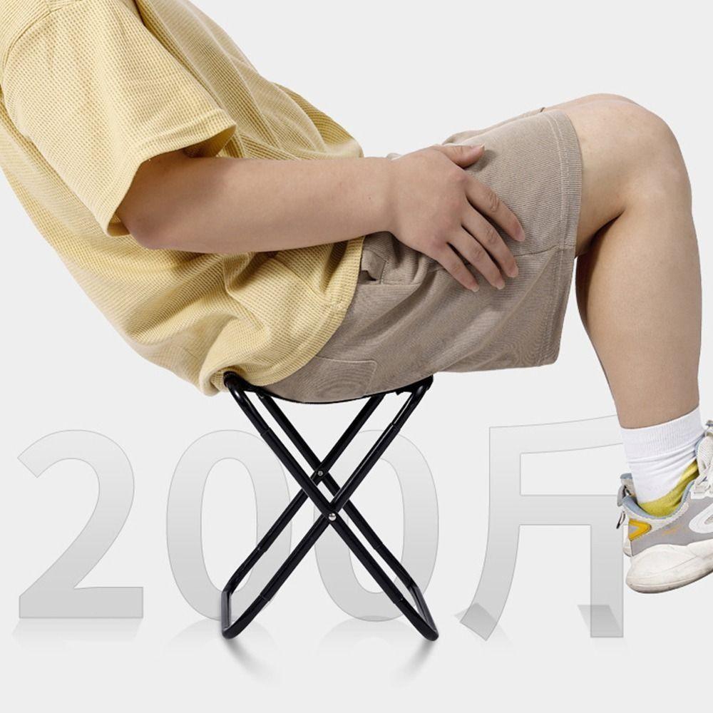 Seat Hiking Tool Pony Stool Bench Foldable Stool Picnic Camping Stool Folding Chair Fishing Chair