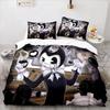 Nightmare Before Christmas 3D Duvet Cover Set HD Comforter Cover for Kids Bedding Sets Bedclothes Bedroom Decor