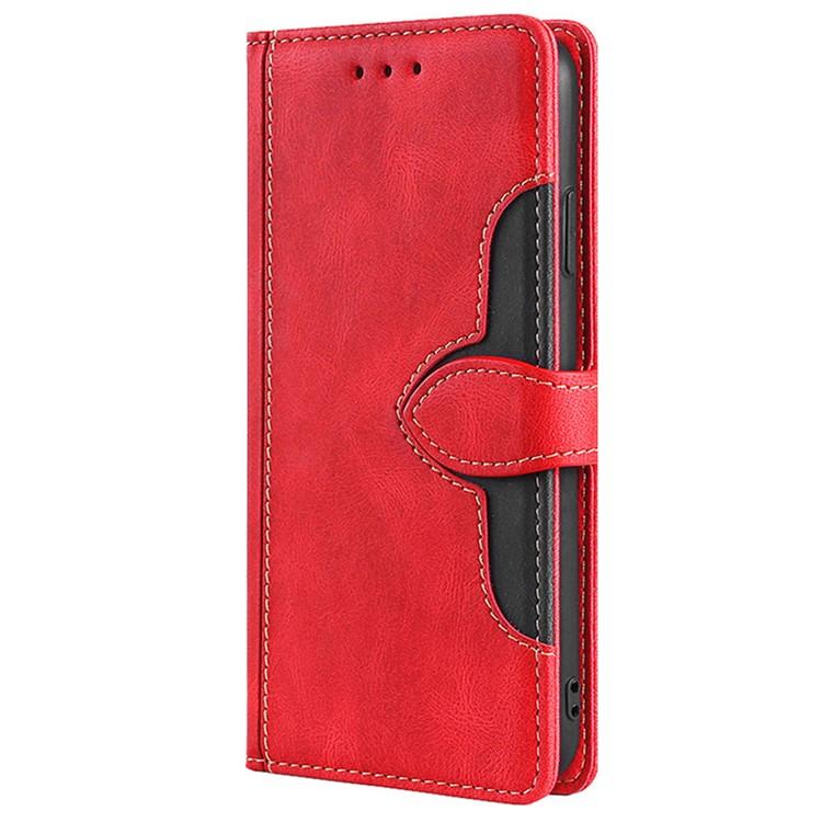 For Samsung Galaxy A05 4G Case Leather Wallet Phone Cover with Straw Hat Magnetic Clasp