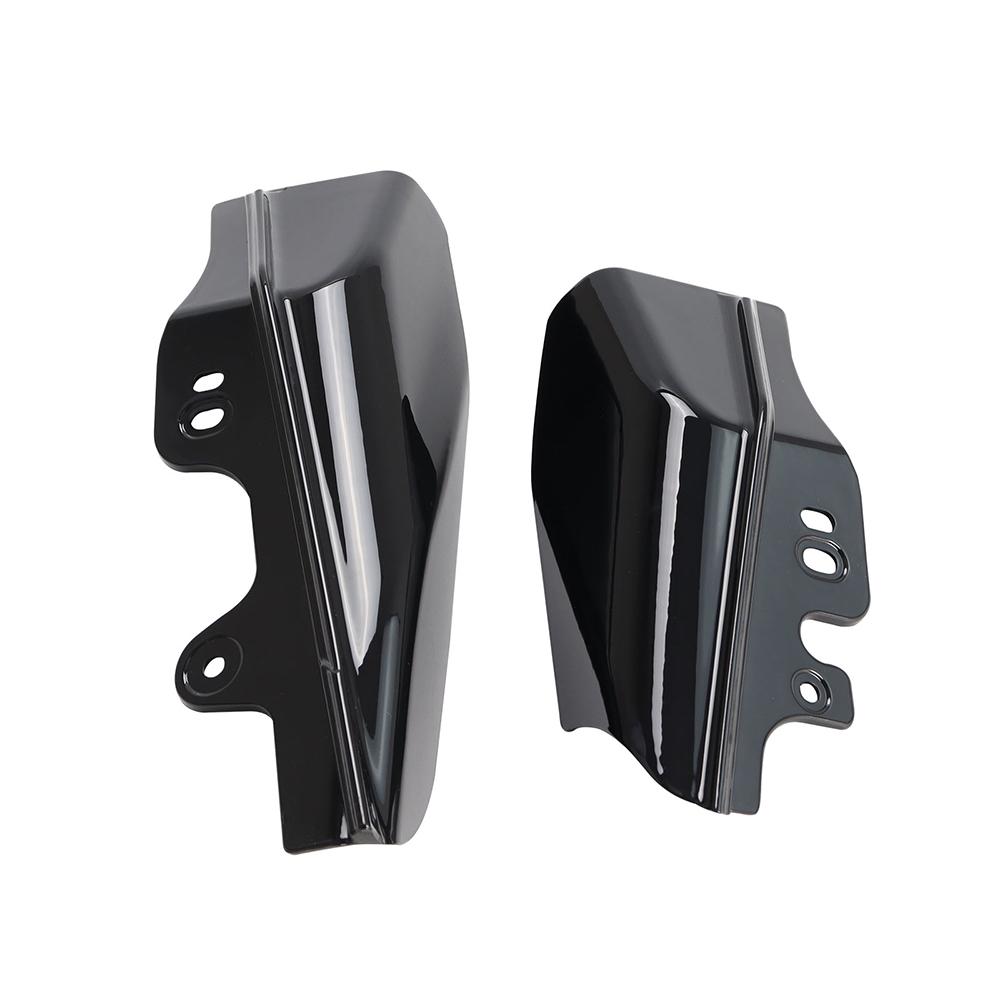 Motorcycle Mid-Frame Air Deflector Heat Shield Cover Black For Harley Touring Road King Electra Street Glide 2001-2008