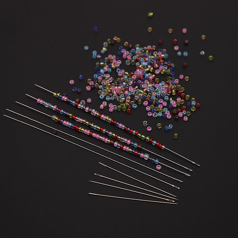 10 шт., металлические штифты, инструменты для изготовления ювелирных изделий, игла из бисера, высококачественная нитка для резьбы